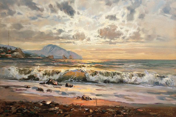 Sergey Alexandrovich Pozdeev: Morning by Sergey Alexandrovich Pozdeev