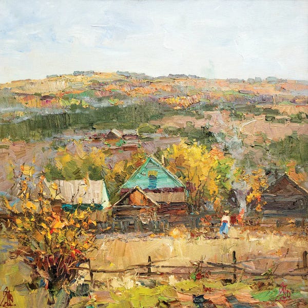 Russia: Russian Village by Sergey Alexandrovich Pozdeev
