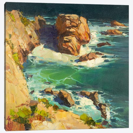Midday Over The Sea Canvas Print #AXP374} by Sergey Alexandrovich Pozdeev Canvas Print