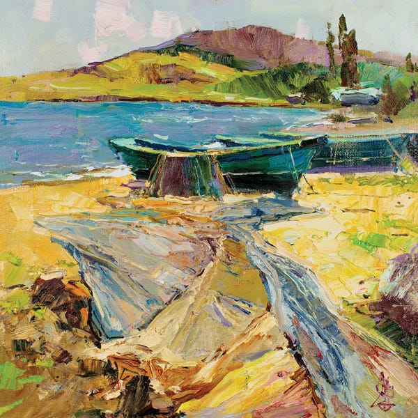 Sergey Alexandrovich Pozdeev: Preparing For The Fishing by Sergey Alexandrovich Pozdeev