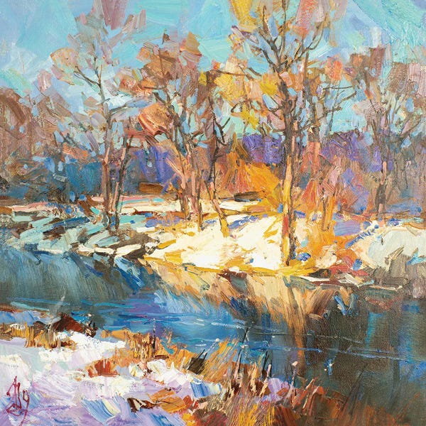 Sergey Alexandrovich Pozdeev: Spring Is Coming by Sergey Alexandrovich Pozdeev
