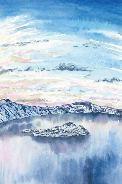 Glaciers & Icebergs: Crater Lake National Park by Alexey Dmitrievich Shmyrov