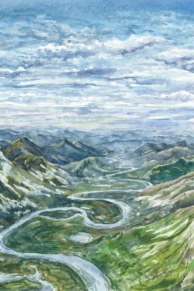 Alexey Dmitrievich Shmyrov: Gates Of The Arctic National Park by Alexey Dmitrievich Shmyrov