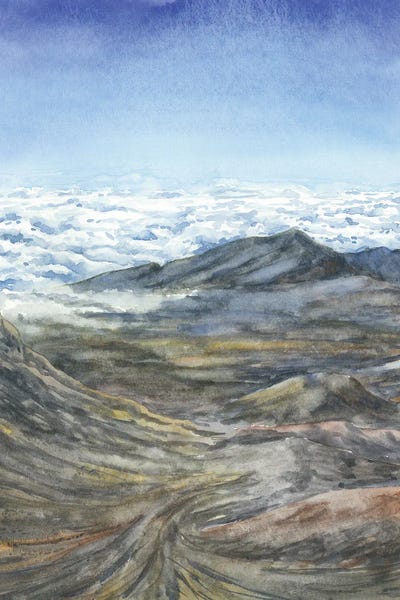 Alexey Dmitrievich Shmyrov: Haleakala National Park by Alexey Dmitrievich Shmyrov