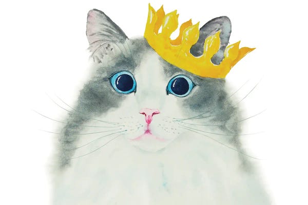 Crowns: Little King Cat by Alexey Dmitrievich Shmyrov