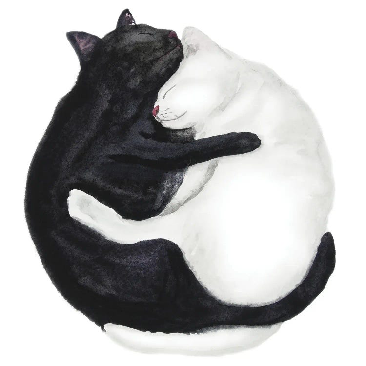Sleeping Cats by Alexey Dmitrievich Shmyrov wall art