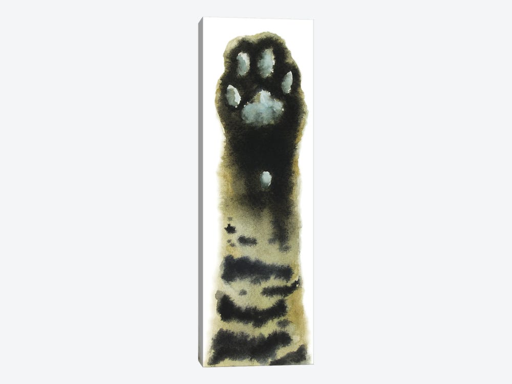 Tabby Cat Paw by Alexey Dmitrievich Shmyrov 1-piece Canvas Art Print