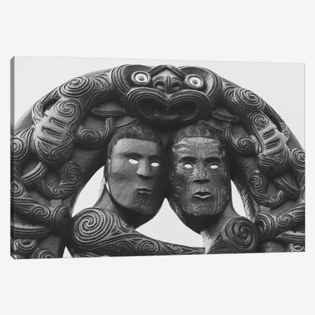 Maori Tribal Totem Canvas Print #AXT105} by Alex Tonetti Art Print