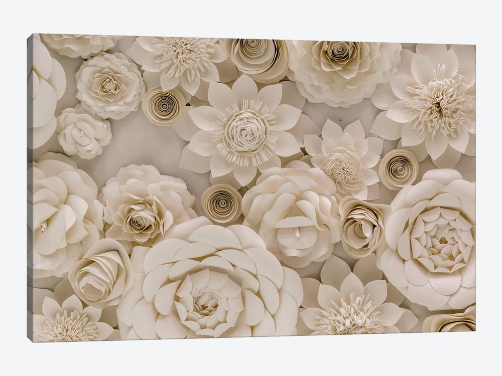 Paper Bouquet by Alex Tonetti 1-piece Canvas Wall Art
