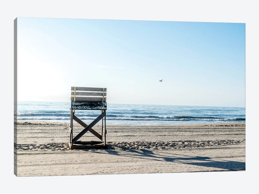While The Lifeguards Away by Alex Tonetti 1-piece Canvas Artwork
