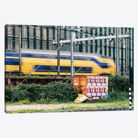 Commuter Train Canvas Print #AXT242} by Alex Tonetti Canvas Print