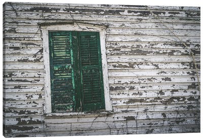 Crooked With Age Canvas Art Print - Dereliction Art