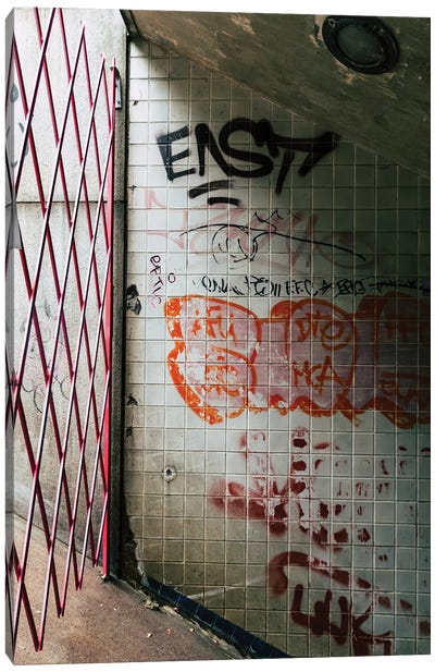 Enter The Subway Canvas Art Print - Alex Tonetti