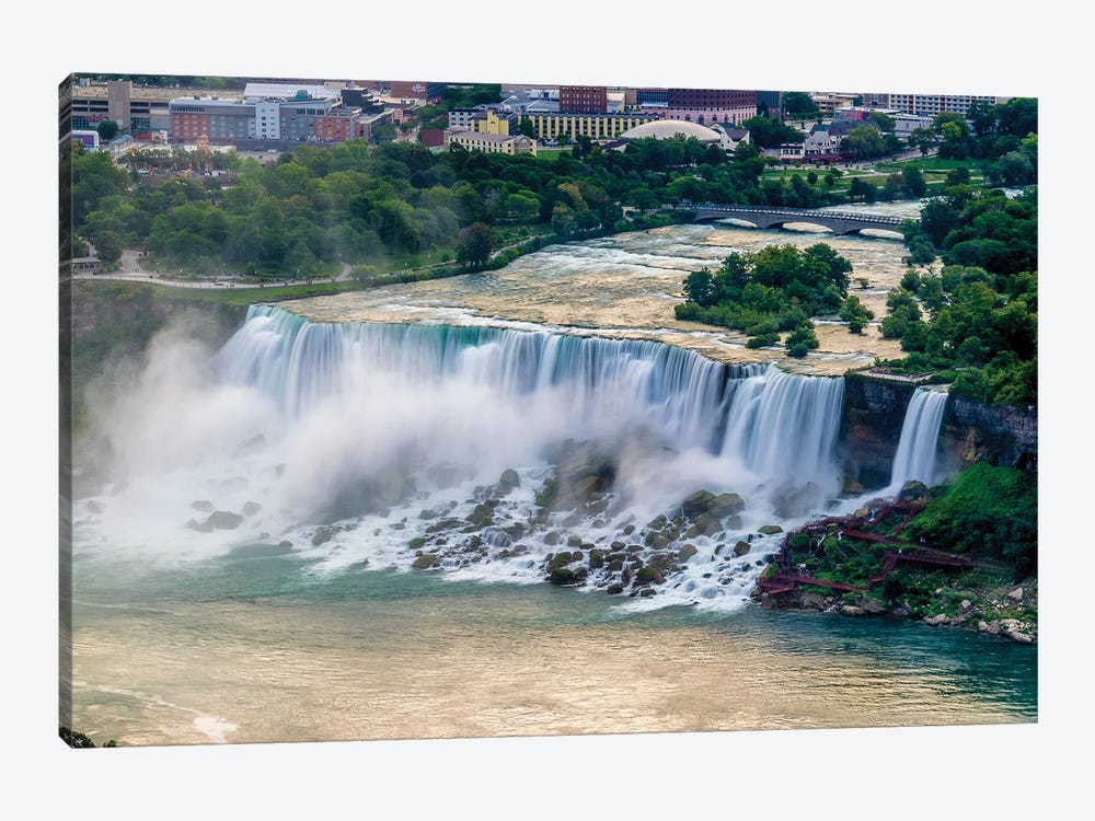 Niagara Falls At Dusk by Alex Tonetti 1-piece Canvas Art