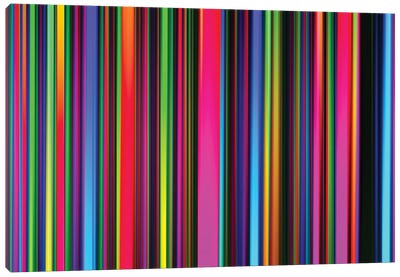 Technicolor Led Sculpture Light Painting Canvas Art Print - Alex Tonetti