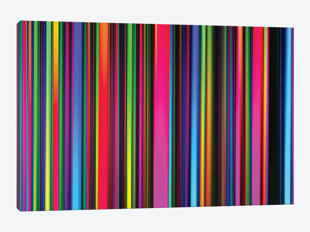 Technicolor Led Sculpture Light Painting by Alex Tonetti 1-piece Canvas Art