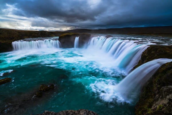 Alexander Sloutsky: Cascading Whispers Of Godafoss by Alexander Sloutsky