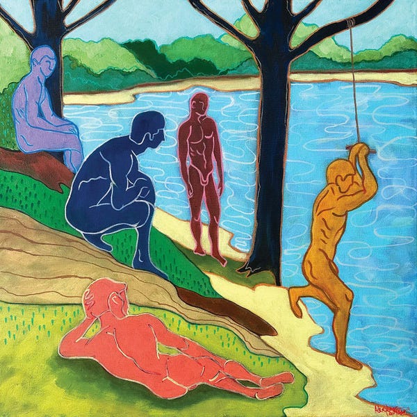 All Things Matisse: On The Lake by Alex Wings