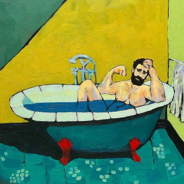 LGBTQ+ Artists: Bath by Alex Wings