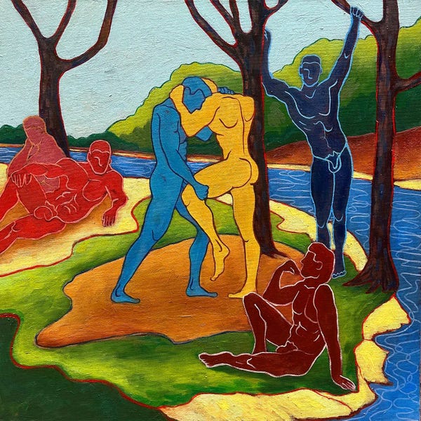 LGBTQ+ Artists: Games By The River by Alex Wings