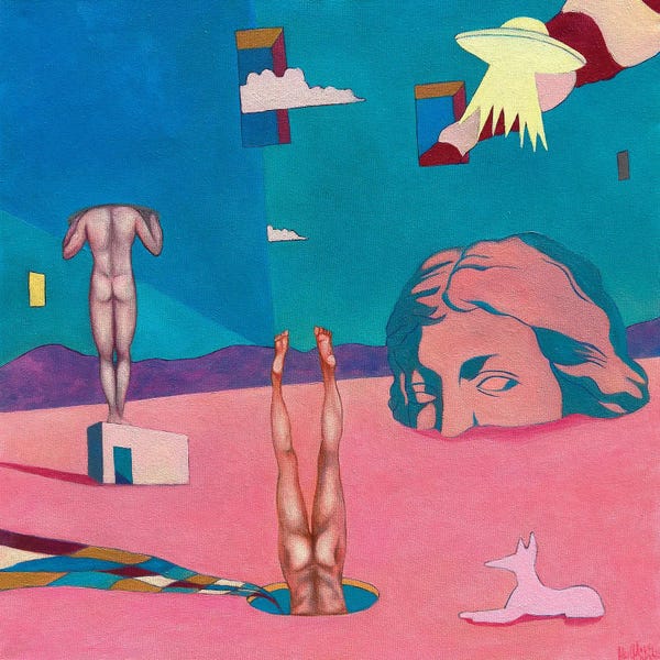 Surrealism: Metamorphosis. Twins by Alex Wings