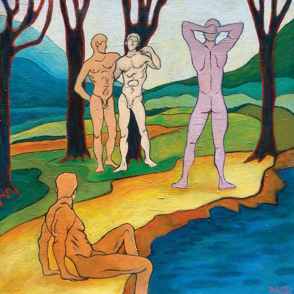 All Things Matisse: Bathers In The Pond by Alex Wings