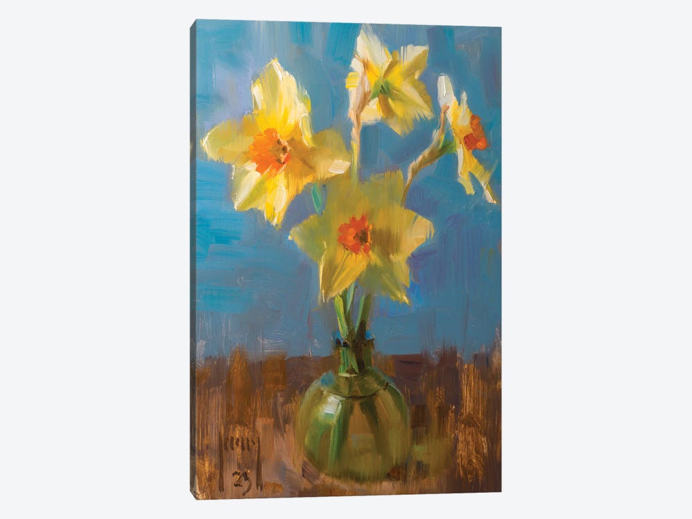 Daffodils by Alex Kelly 1-piece Art Print