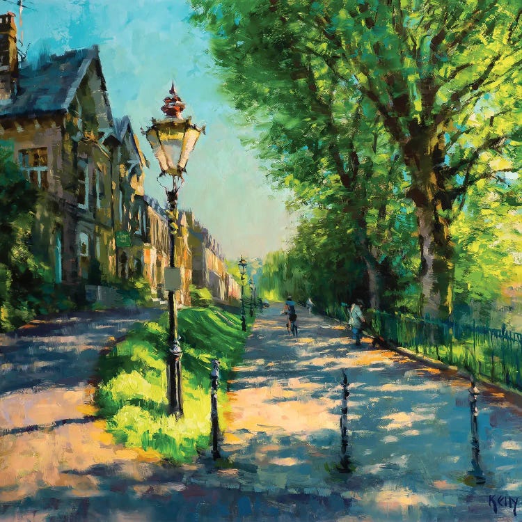 Evening Light On The Broad Walk (Buxton)