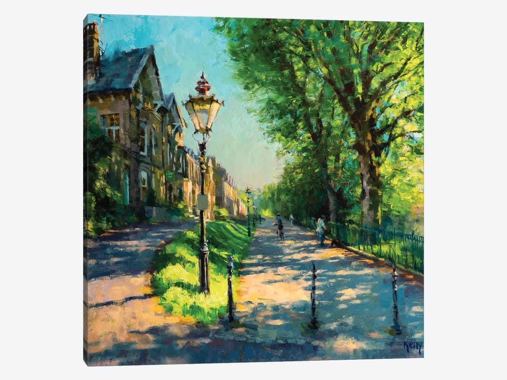 Evening Light On The Broad Walk (Buxton) by Alex Kelly 1-piece Canvas Art