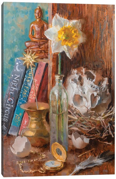 I Am The Messenger Canvas Art Print - Daffodil Art