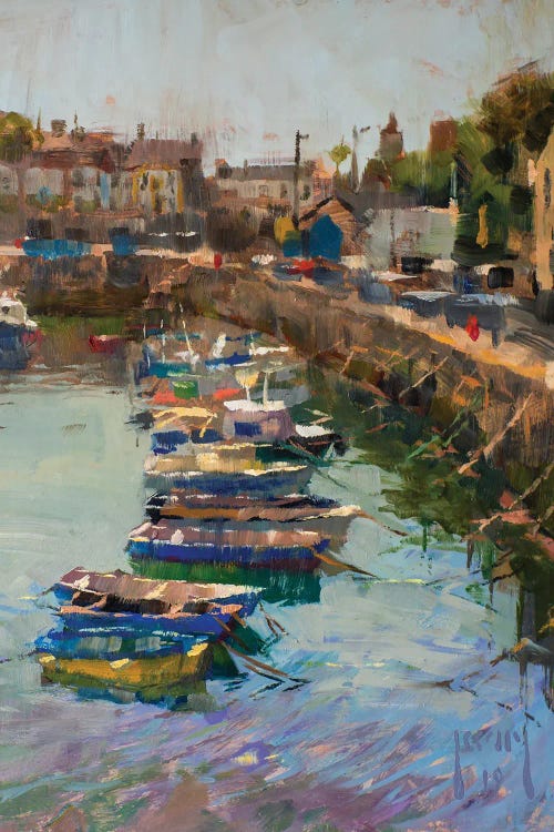 Porthleven Harbour (En Plein Air)