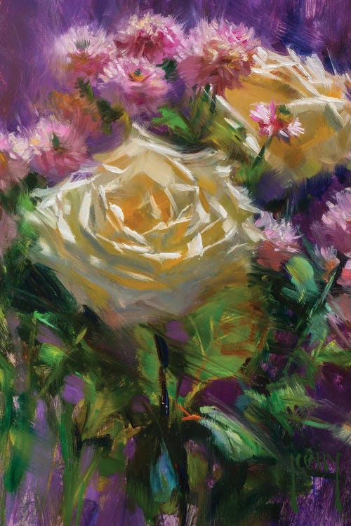 Roses And Chrysanthemums