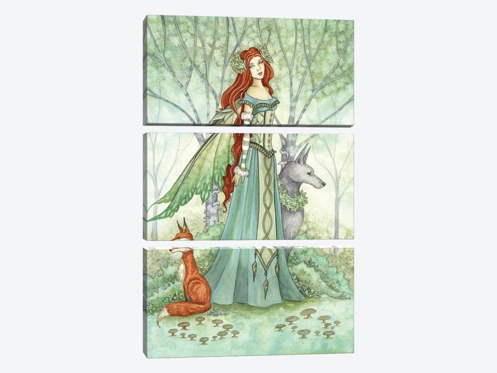 Woodland Guardians by Amy Brown 3-piece Art Print