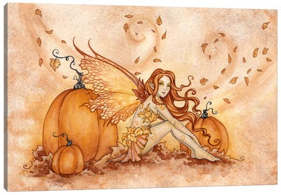 Autumn Fae Canvas Art Print - Amy Brown