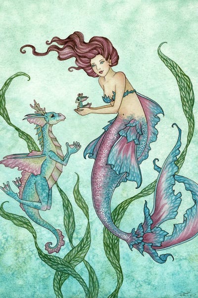 Goth Art: Gift From The Sea by Amy Brown