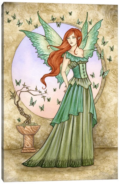 Green Magick Canvas Art Print - Amy Brown