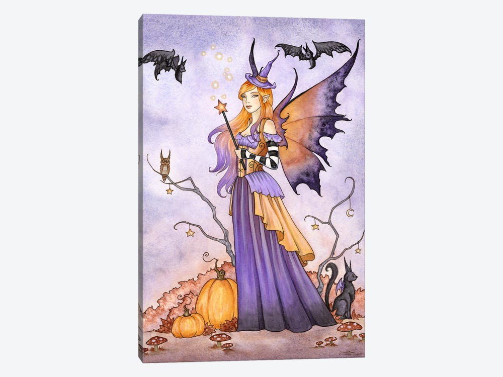 Halloween Magick by Amy Brown 1-piece Canvas Wall Art