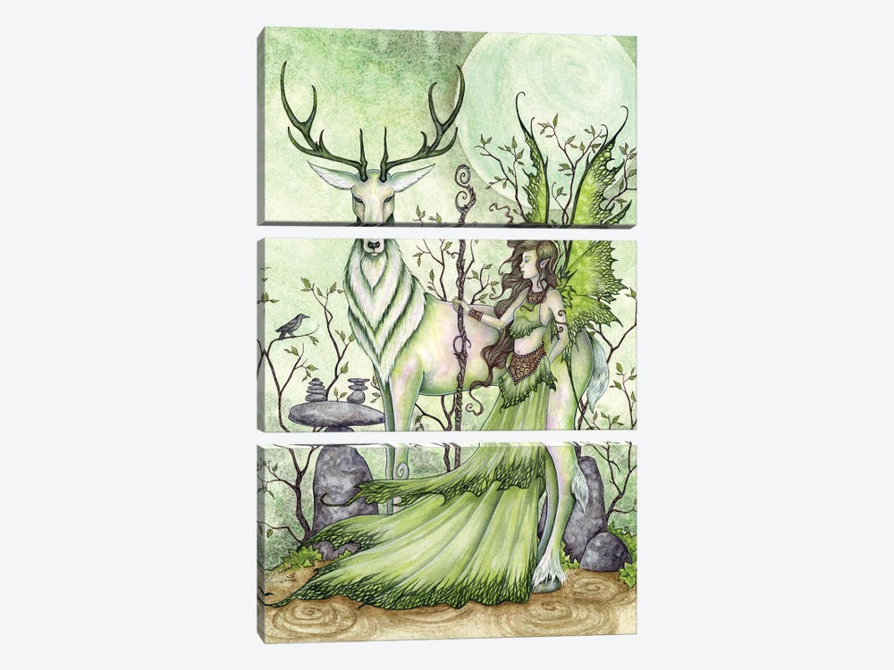 Guardian by Amy Brown 3-piece Canvas Print