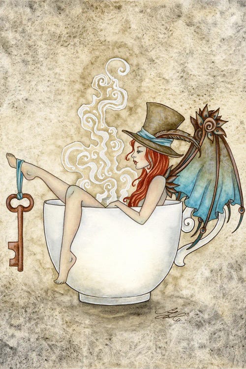 Steam Bath by Amy Brown wall art