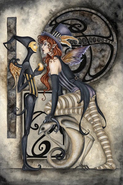 Goth Art: The Admirer by Amy Brown