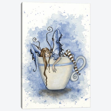 I Need Coffee Canvas Print #AYB13} by Amy Brown Art Print