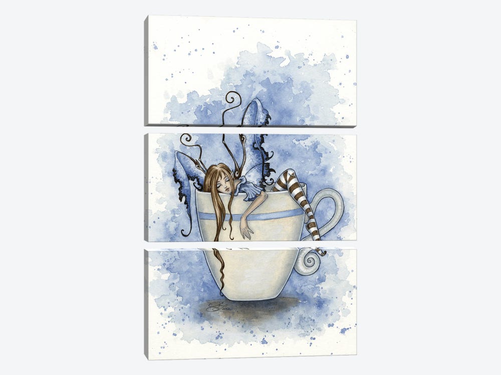 I Need Coffee by Amy Brown 3-piece Canvas Artwork