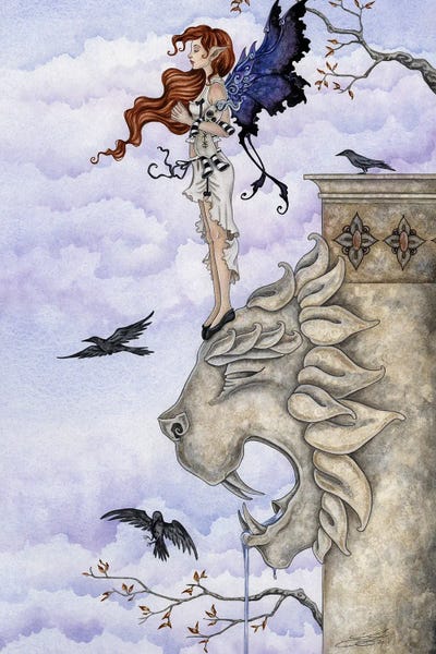 Crows: Waiting by Amy Brown