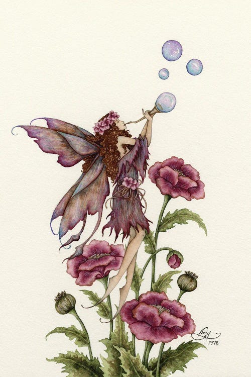 Blowing Bubbles by Amy Brown wall art