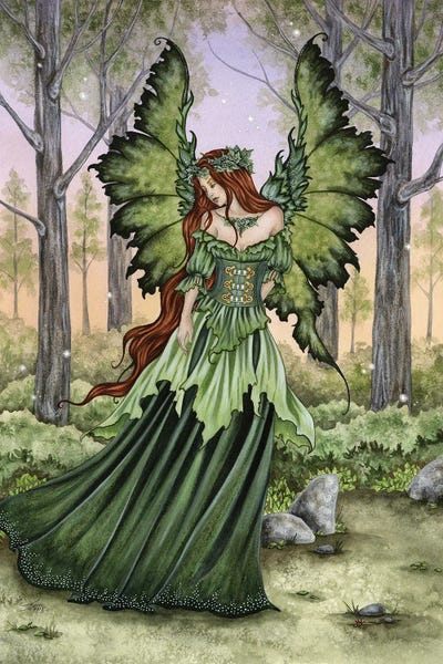 Kids Astronomy & Space Art: Lady Of The Forest by Amy Brown
