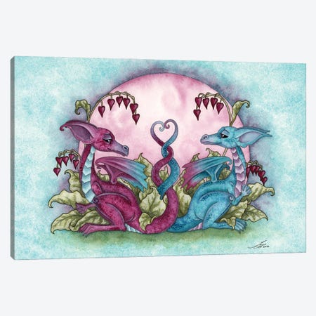 Love Dragons Canvas Print #AYB15} by Amy Brown Canvas Artwork