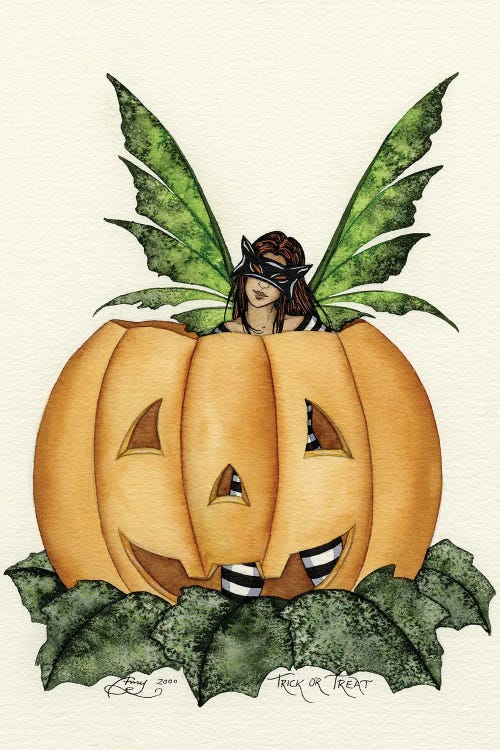 Trick Or Treat by Amy Brown wall art