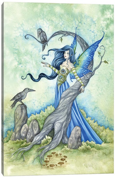 Morgan Le Fae Canvas Art Print - Fairy Art