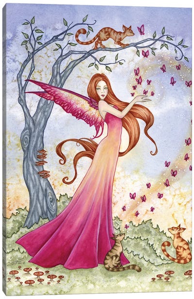Butterfly Magick Canvas Art Print - Amy Brown