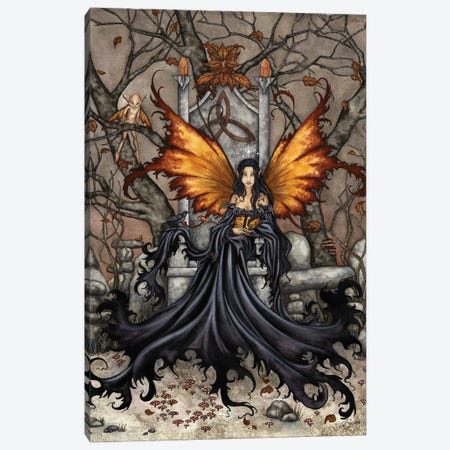 Queen Mab Canvas Print #AYB36} by Amy Brown Canvas Art